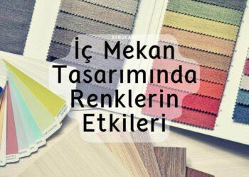 dekorasyonda uyumlu renkler